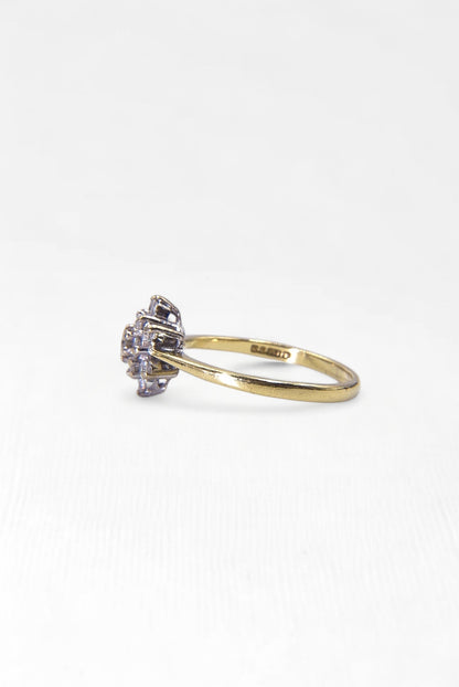 ELIZA | 18CT DIAMOND CLUSTER RING