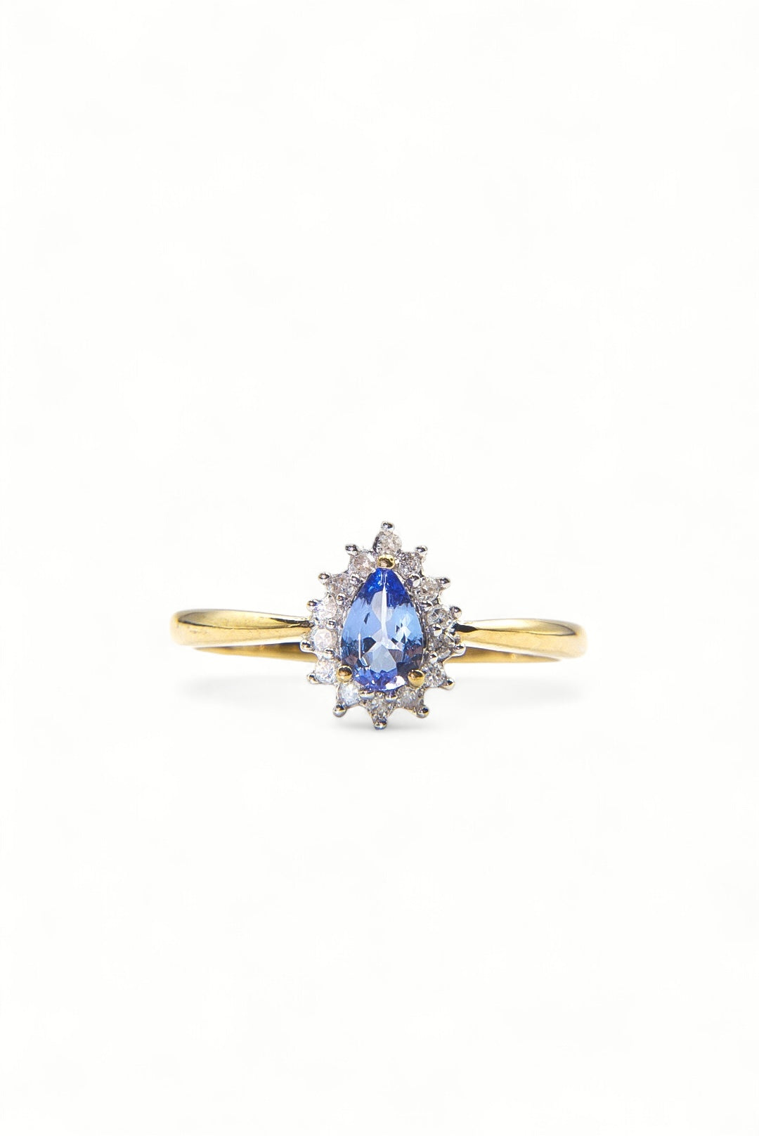 CELIA | IOLITE & DIAMOND CLUSTER RING