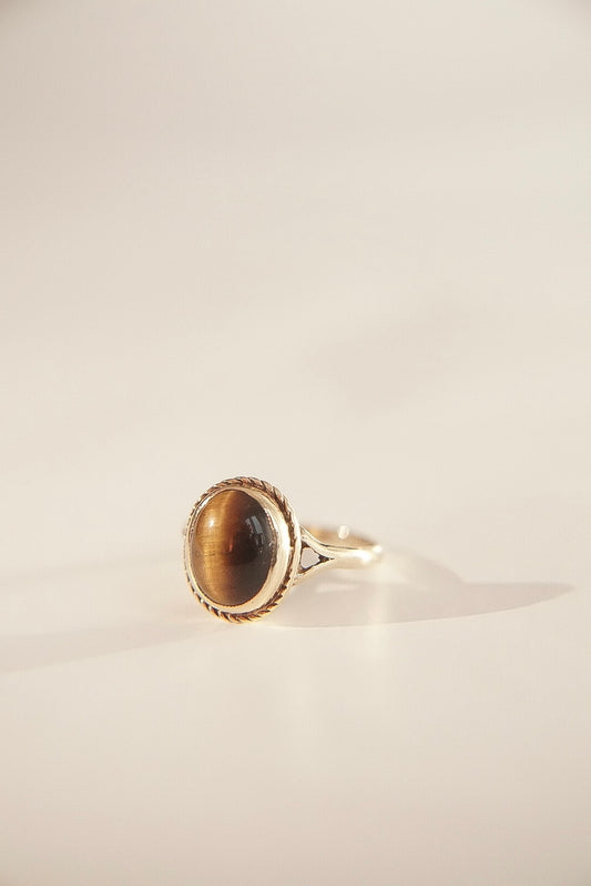 RAGEL | TIGER EYE RING