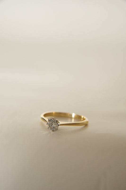 ZOFIA | 18CT DIAMOND SOLITAIRE RING