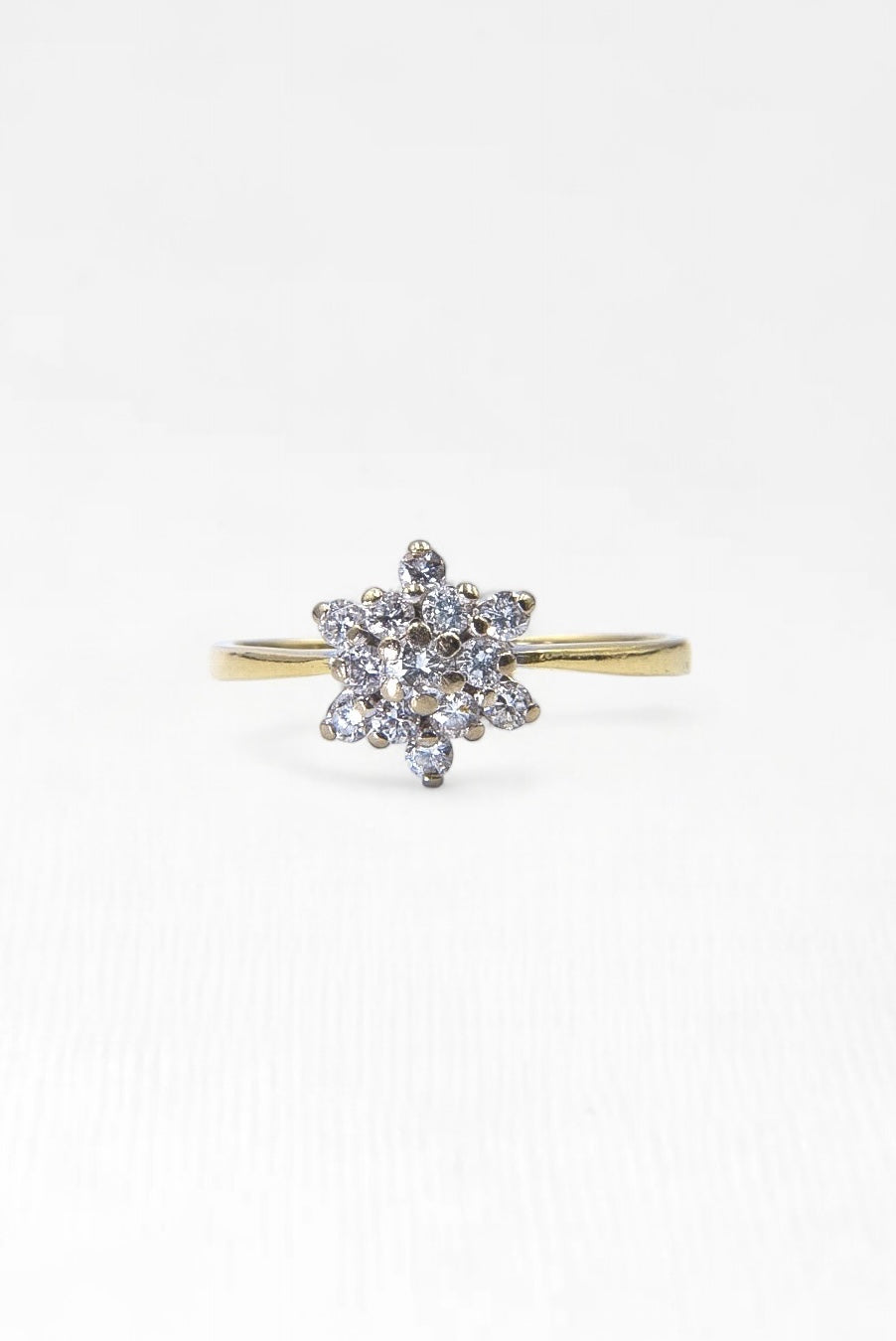 ELIZA | 18CT DIAMOND CLUSTER RING