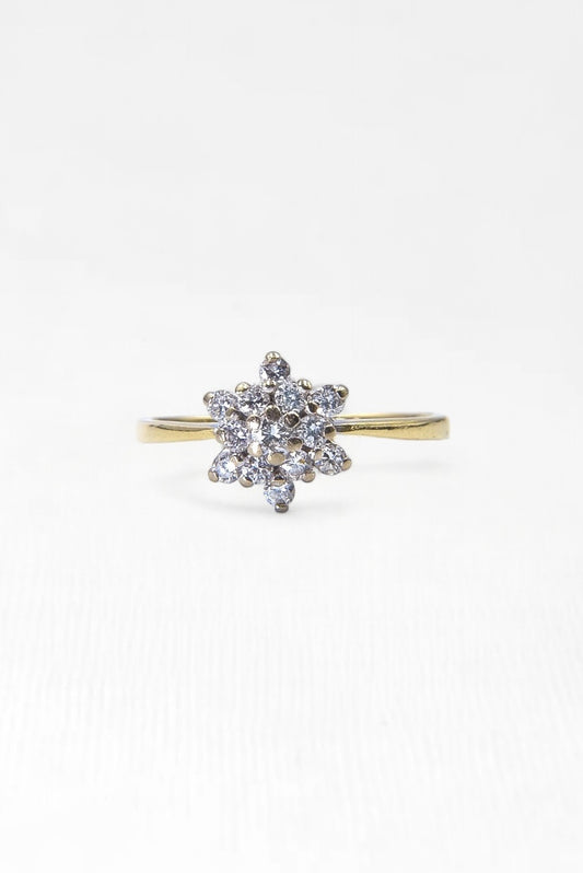 ELIZA | 18CT DIAMOND CLUSTER RING