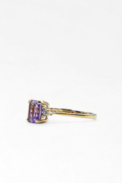 CELESTE | AMETHYST & DIAMOND RING